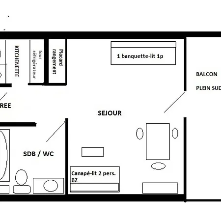 Apartamento Le Vercors - 3 Pers- Le Vercors - 0r8vr -plagne Centre Mae-5434 La Plagne